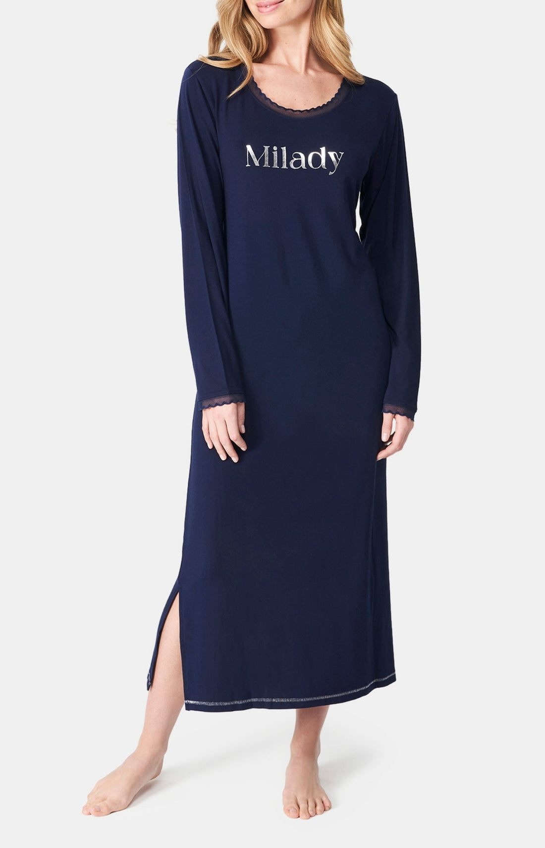 Chemise de nuit Femme Milady Marine 1