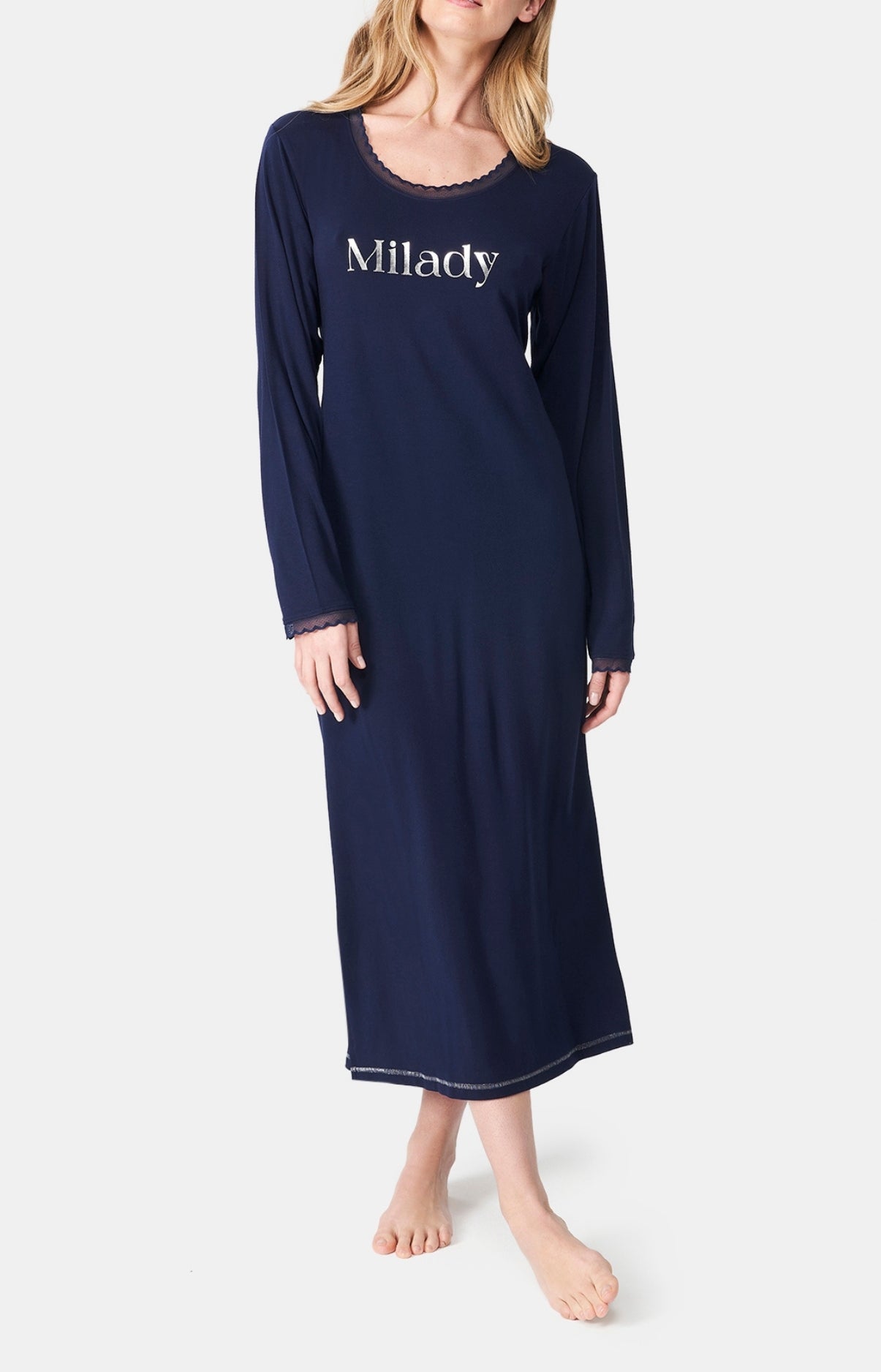 Chemise de nuit Femme Milady Marine 4
