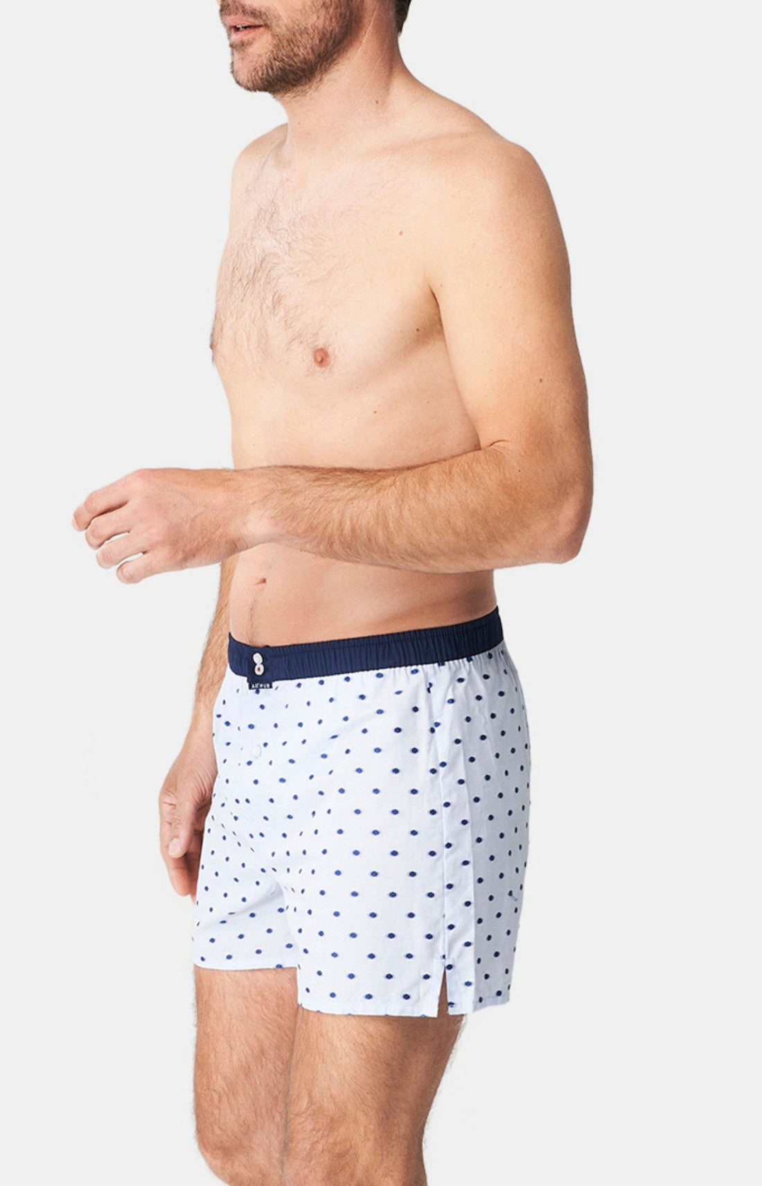 Caleçon avec suspensoir Homme Le Club n°1056 Bleu 2