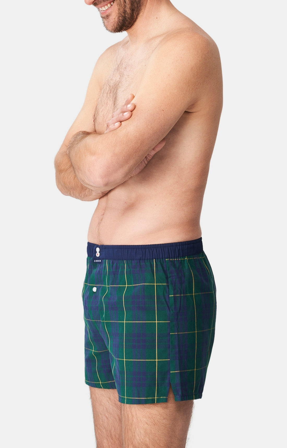 Caleçon avec suspensoir Homme Le Club n°1060 Vert 2