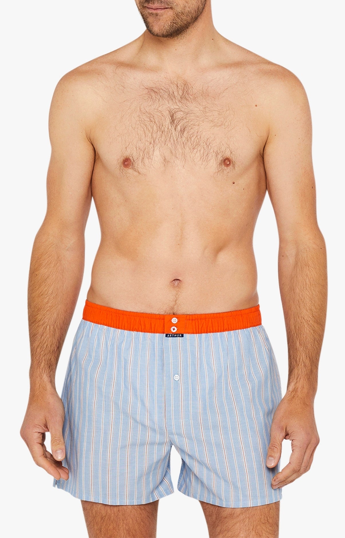 Caleçon avec suspensoir Homme Le Club n°1062 Bleu 1