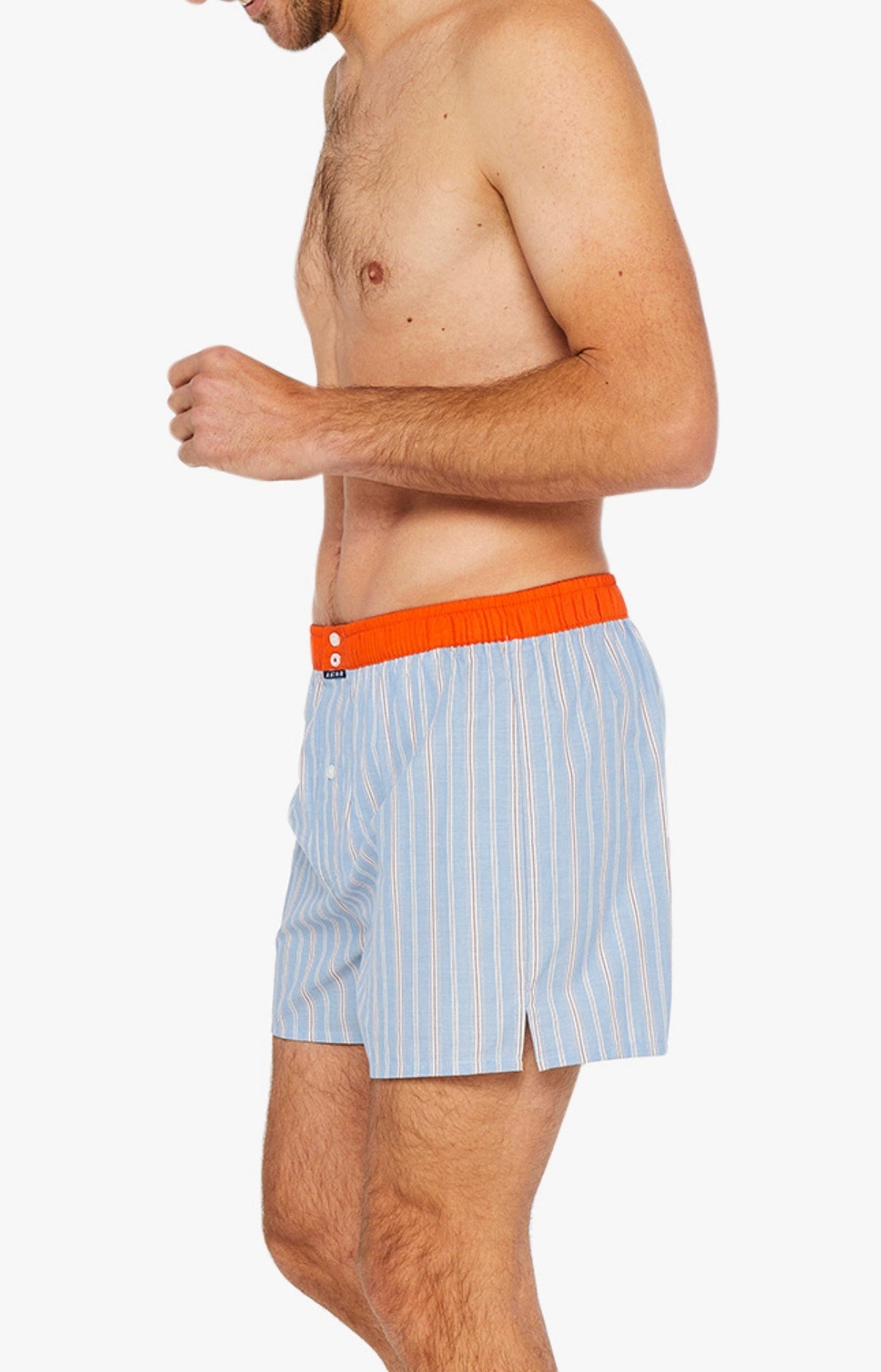 Caleçon avec suspensoir Homme Le Club n°1062 Bleu 3