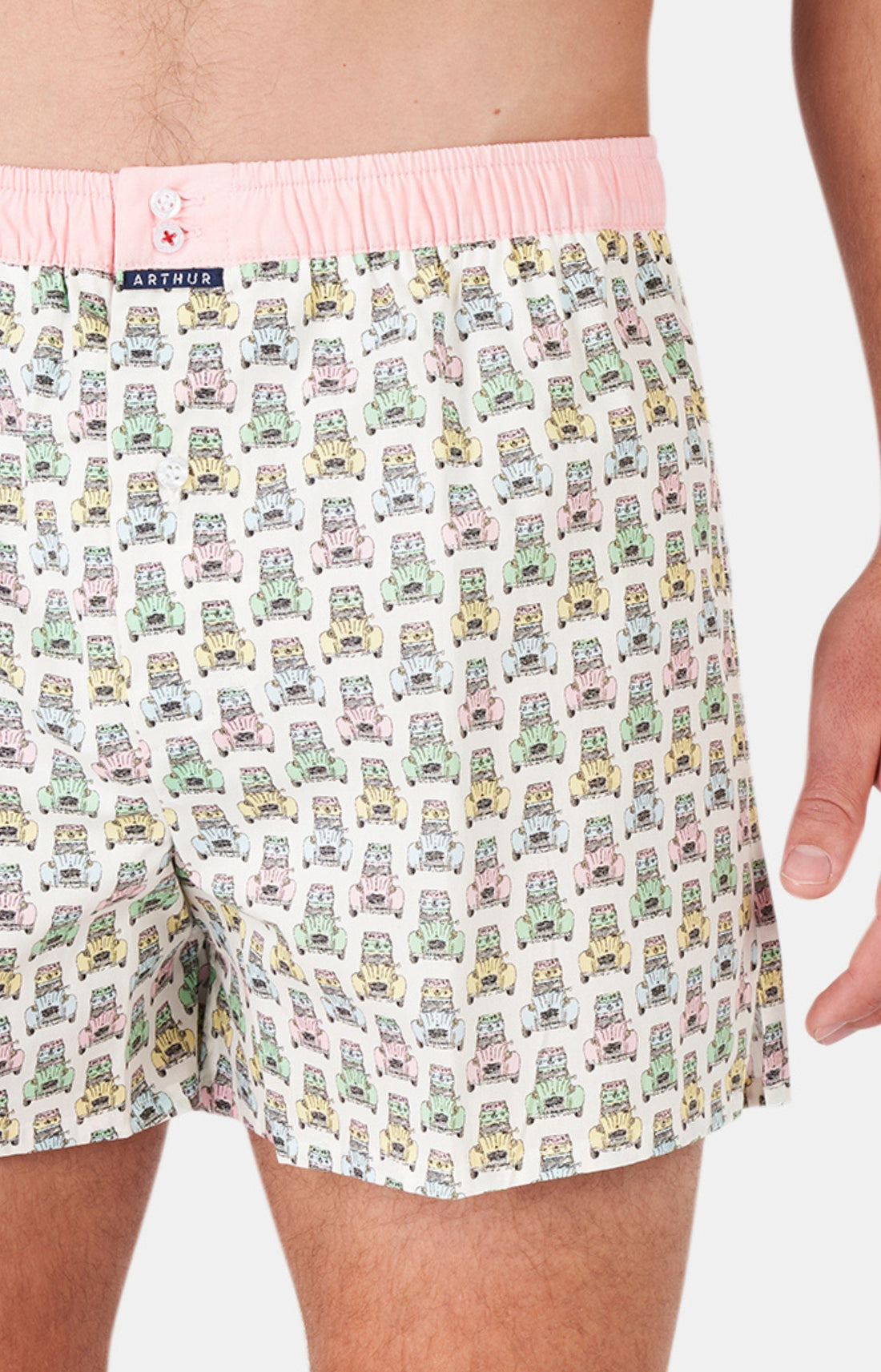 Caleçon avec suspensoir Homme Le Club n°1098 Multicolore 2