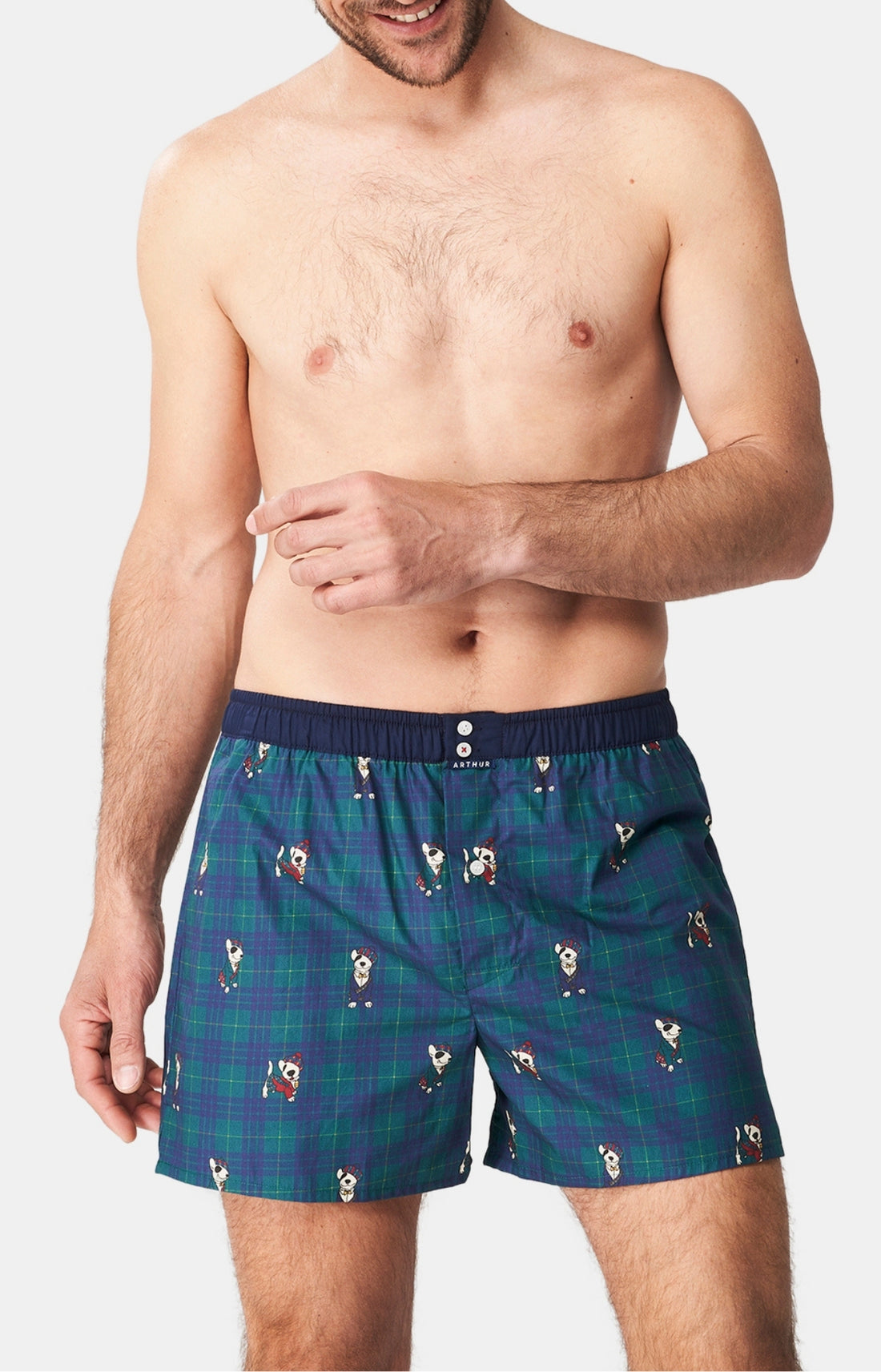 Caleçon avec suspensoir Homme Le Club n°1119 Vert 1