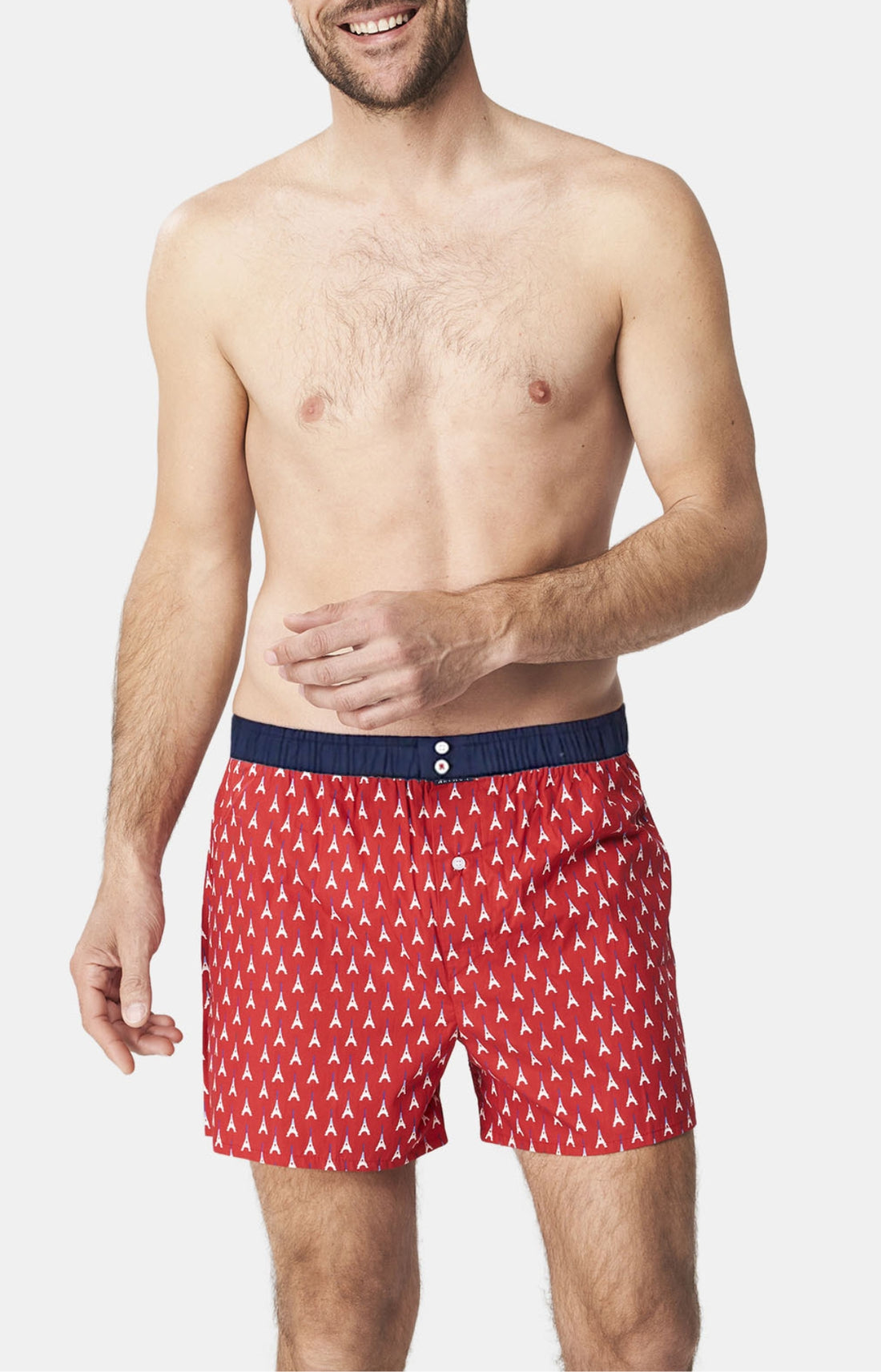 Caleçon avec suspensoir Homme Le Club n°1140 Rouge 1