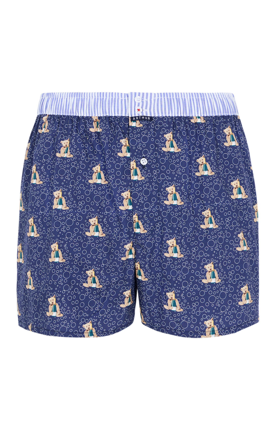 Caleçons avec suspensoir Le Club n°1184 MARINE 3