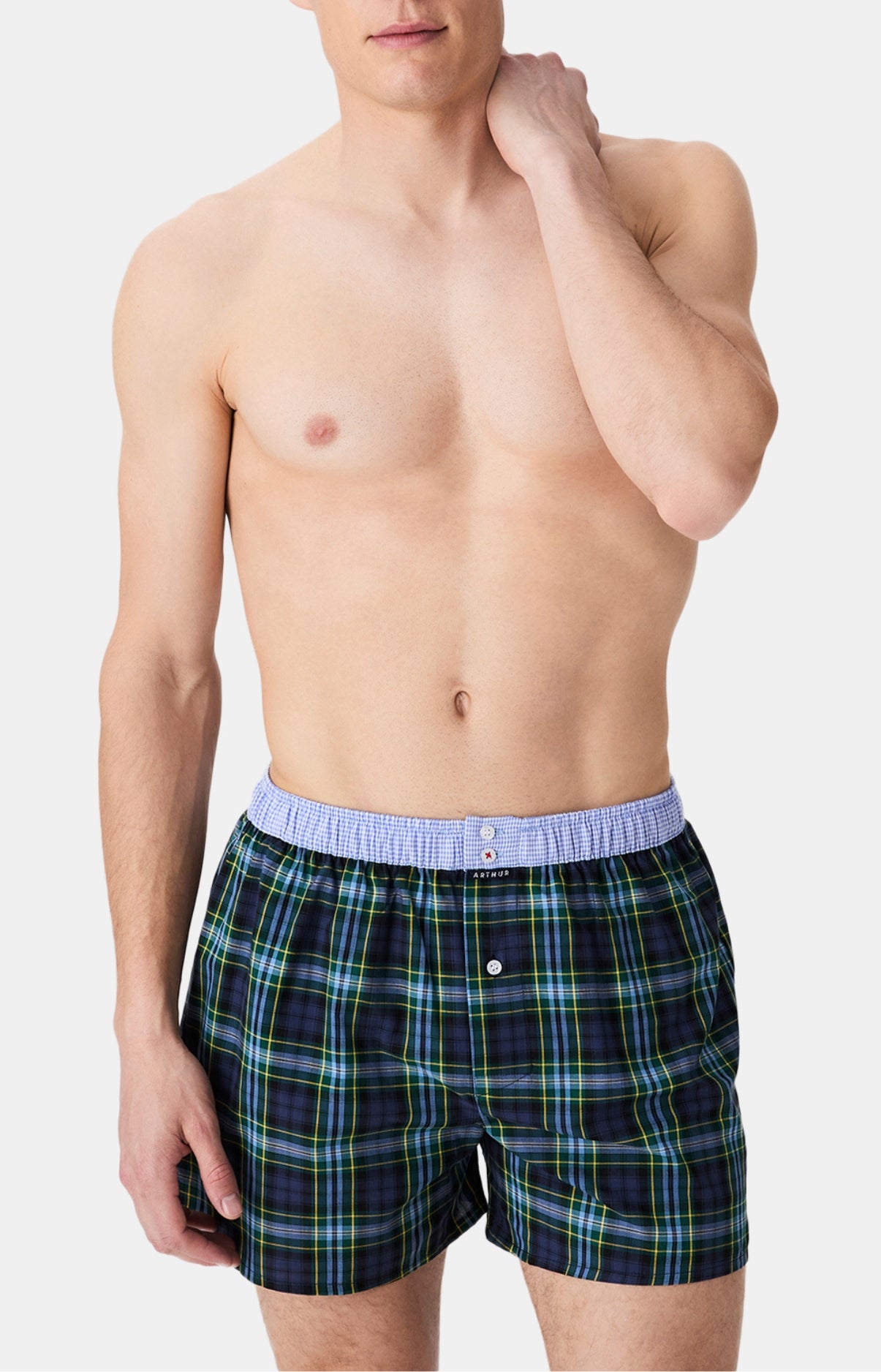 Caleçons avec suspensoir Le Club n°1187 NAVY 4