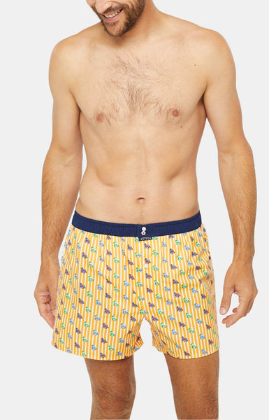 Caleçon Homme Arthur Avec Suspensoir - Coton Bio Coupe Américaine