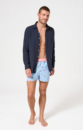 Chemise Homme Marina Manches longues Couleur MARINE 4