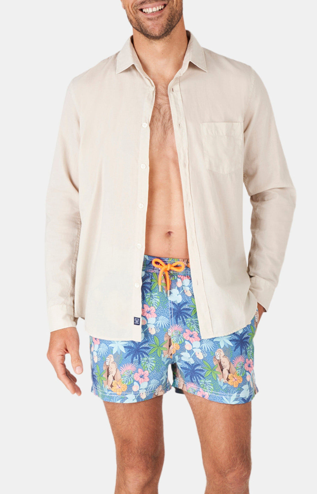 Chemise manches longues Voile de coton 1