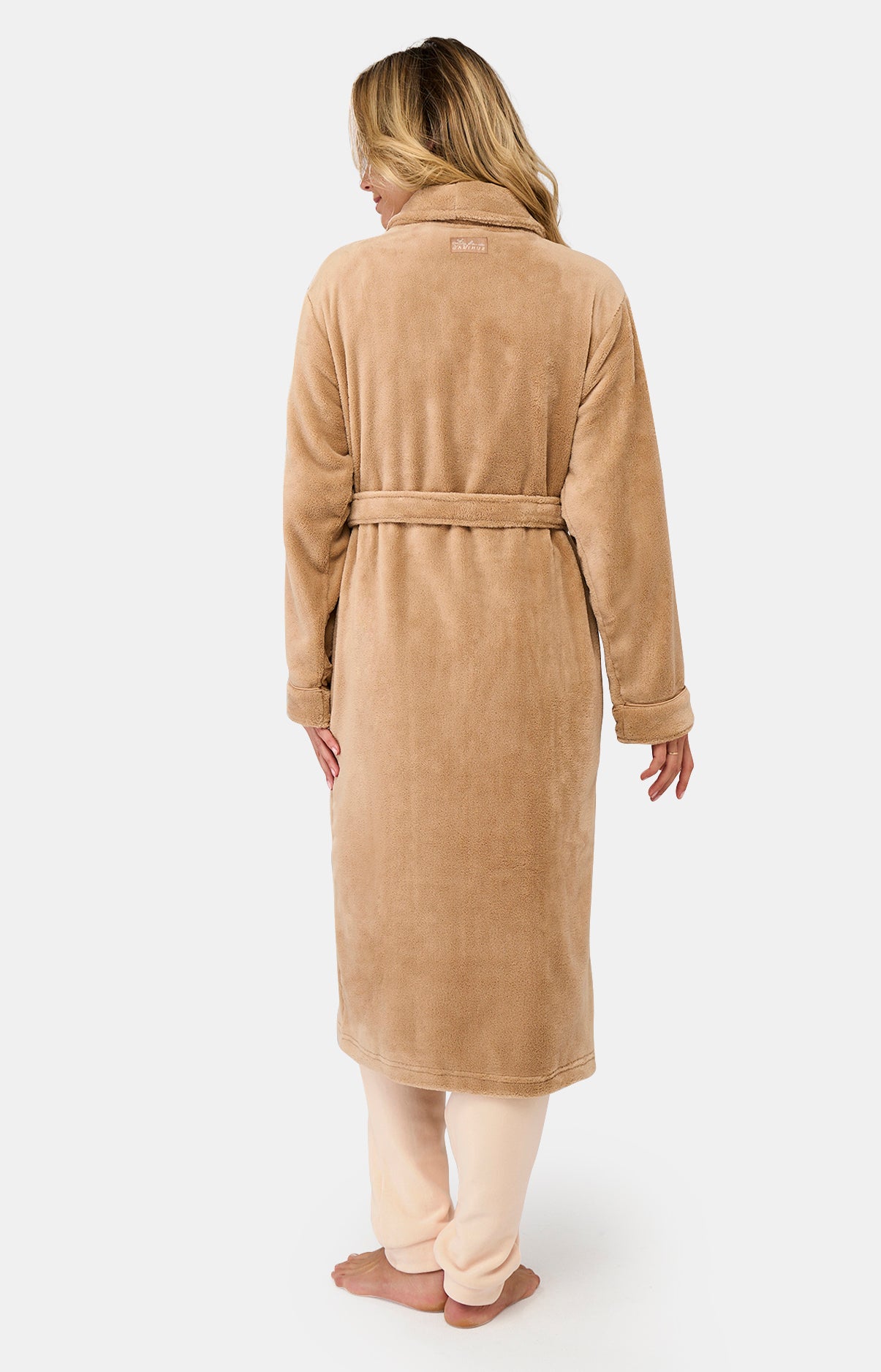 Robe de chambre polaire - Camel