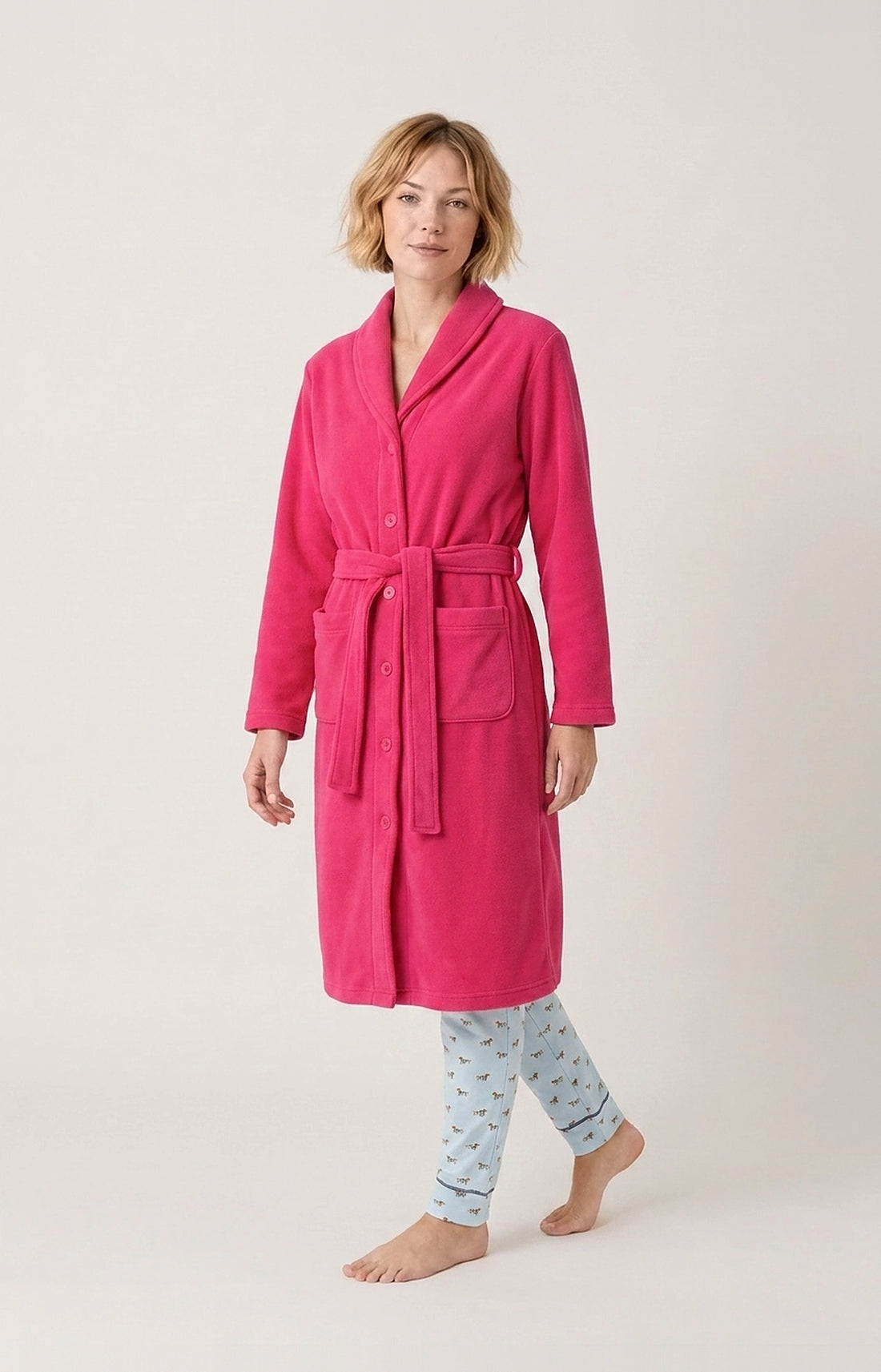 Robe de chambre en polaire - Kitty