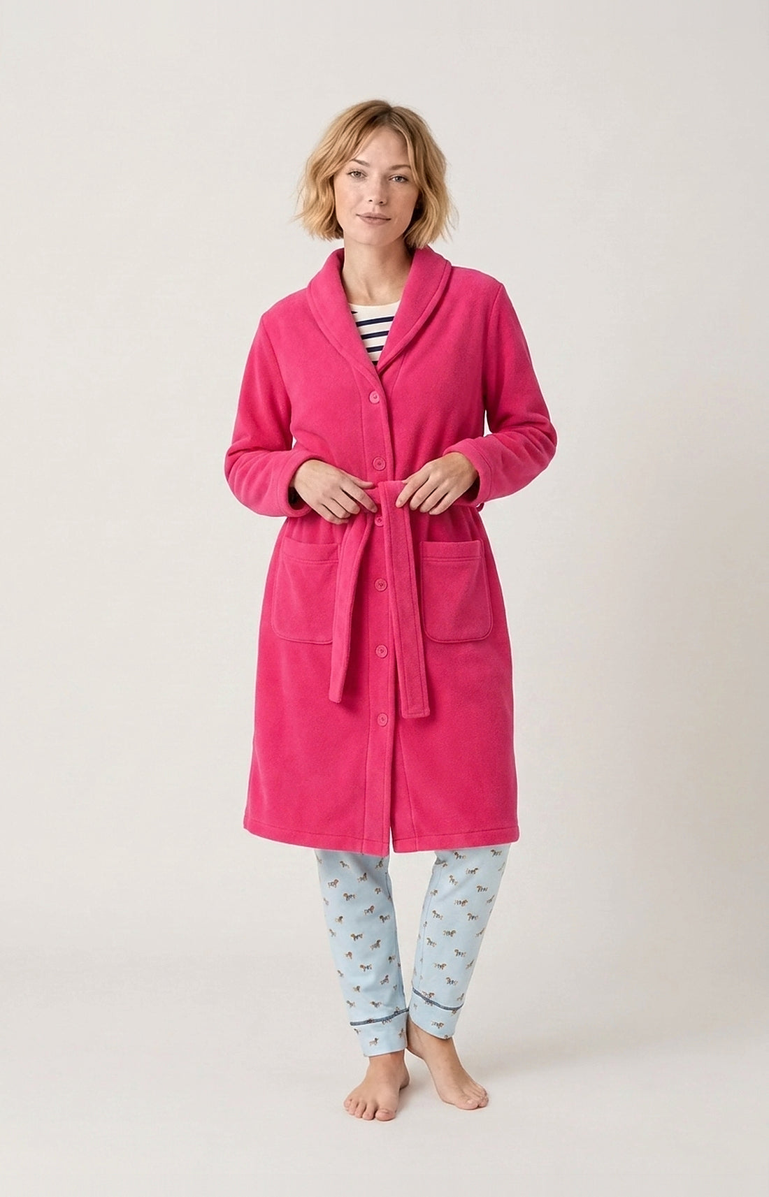Robe de chambre en polaire - Kitty