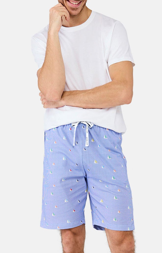 Short Homme Boat Bleu 4