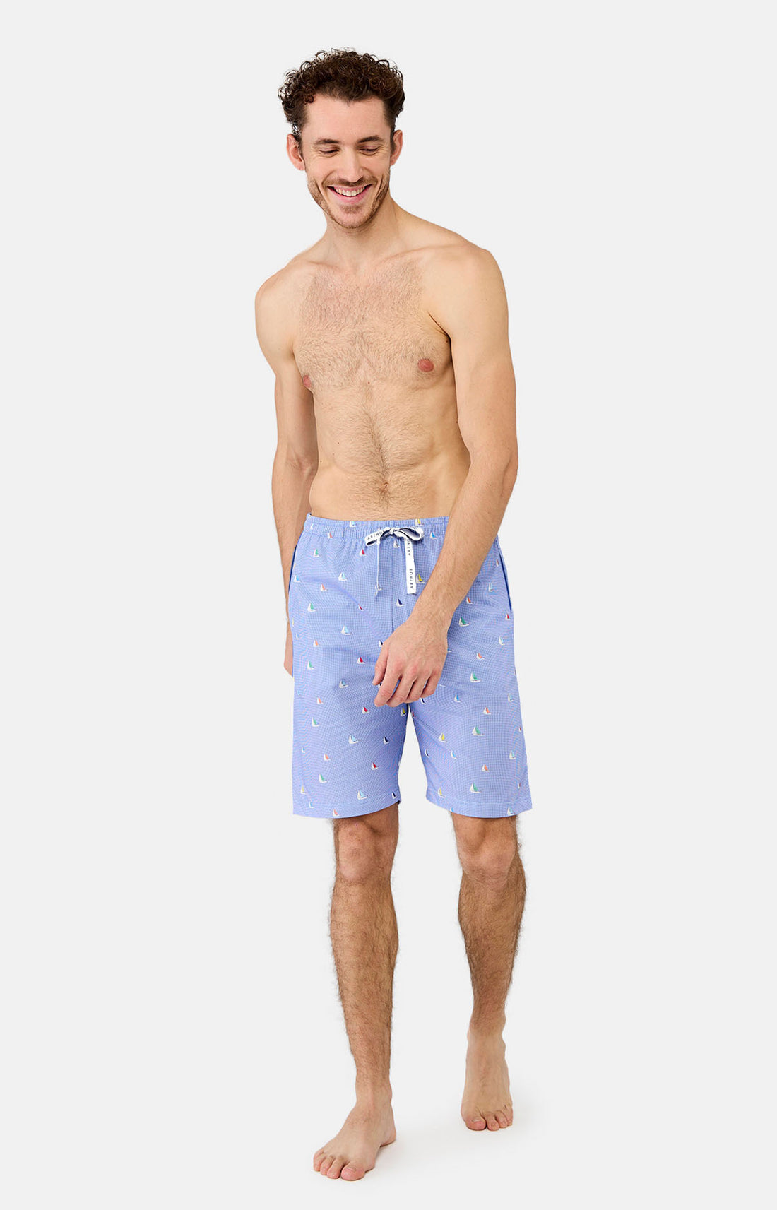 Short Homme Boat Bleu 1