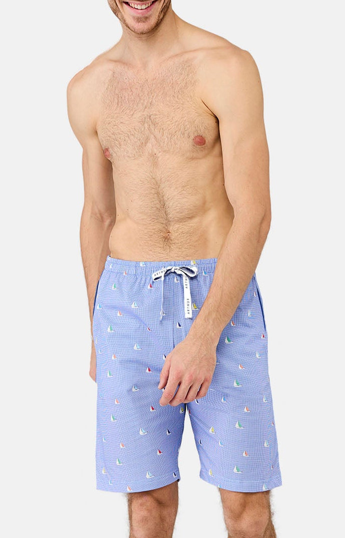 Short Homme Boat Bleu 1