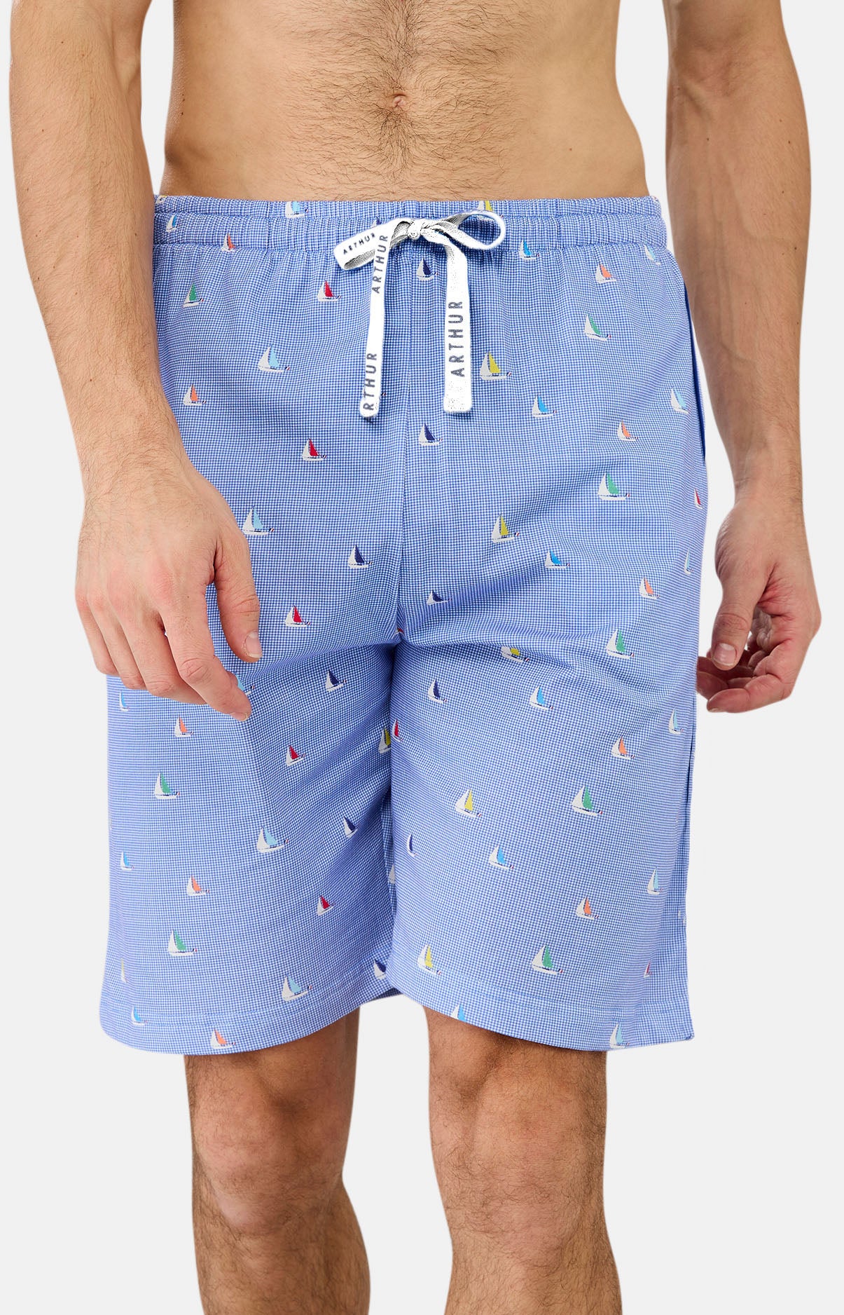 Short Homme Boat Bleu 5