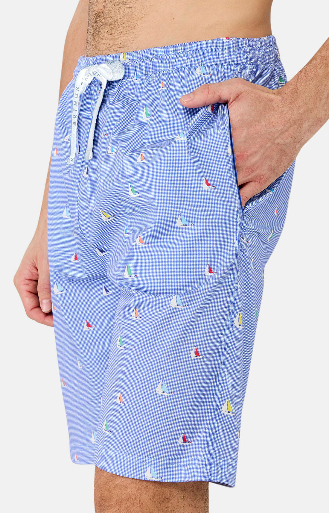 Short Homme Boat Bleu 2