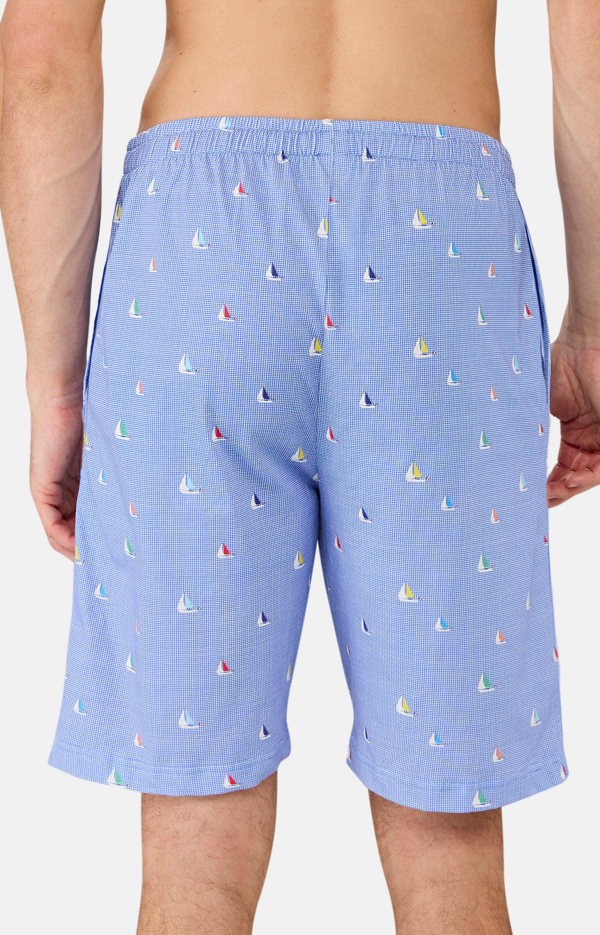 Short Homme Boat Bleu 6