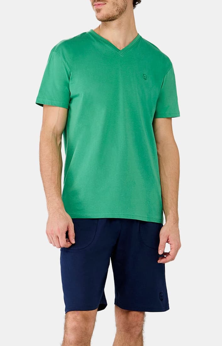 Short Homme Bleu 1