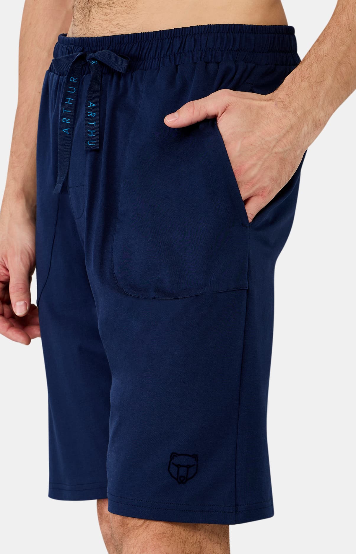 Short Homme Bleu 2