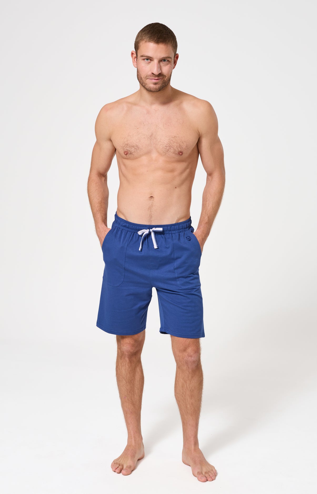 Bas Homme Bleu Marine Couleur MARINE 4