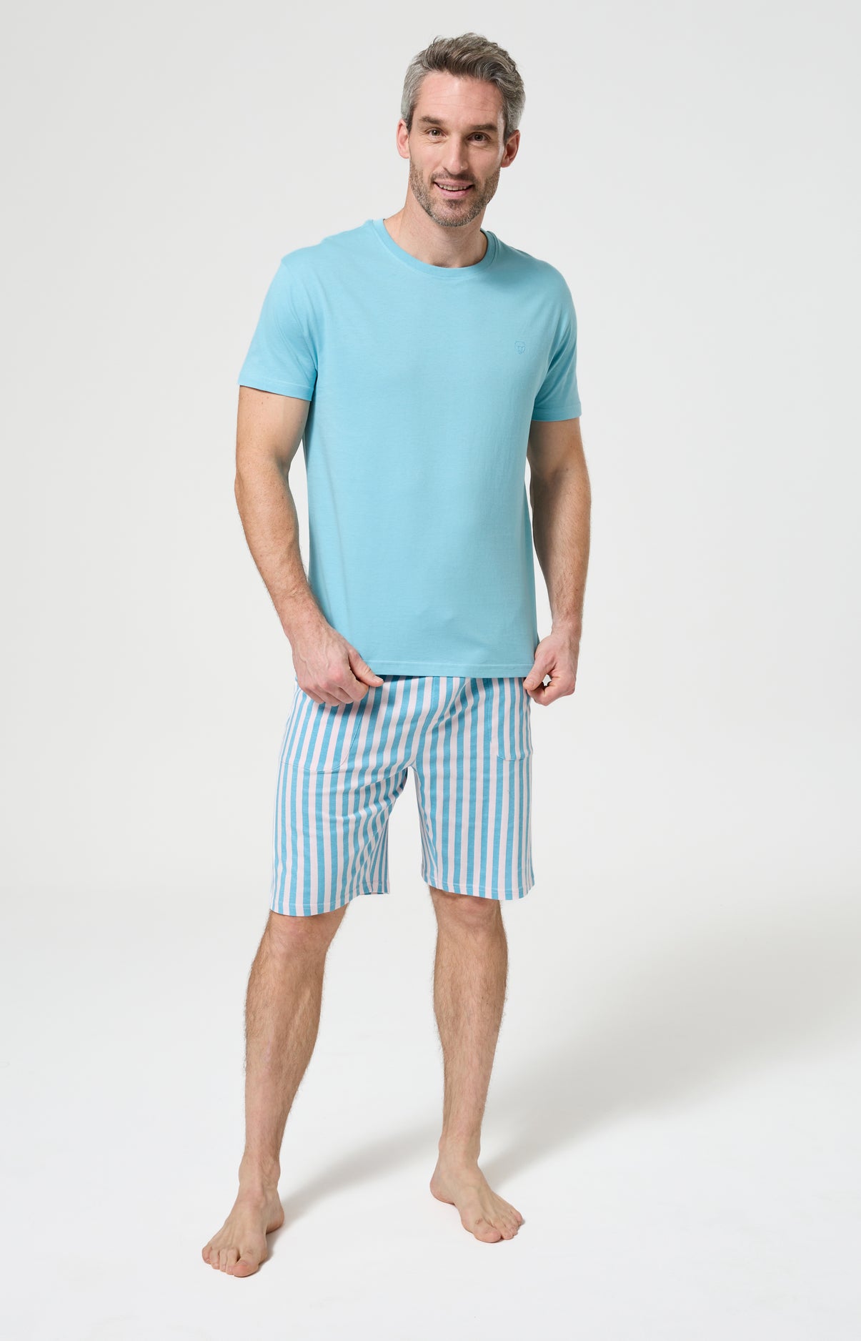 Bas Homme Van Life Imprimé vannes et palmiers multicolores 4