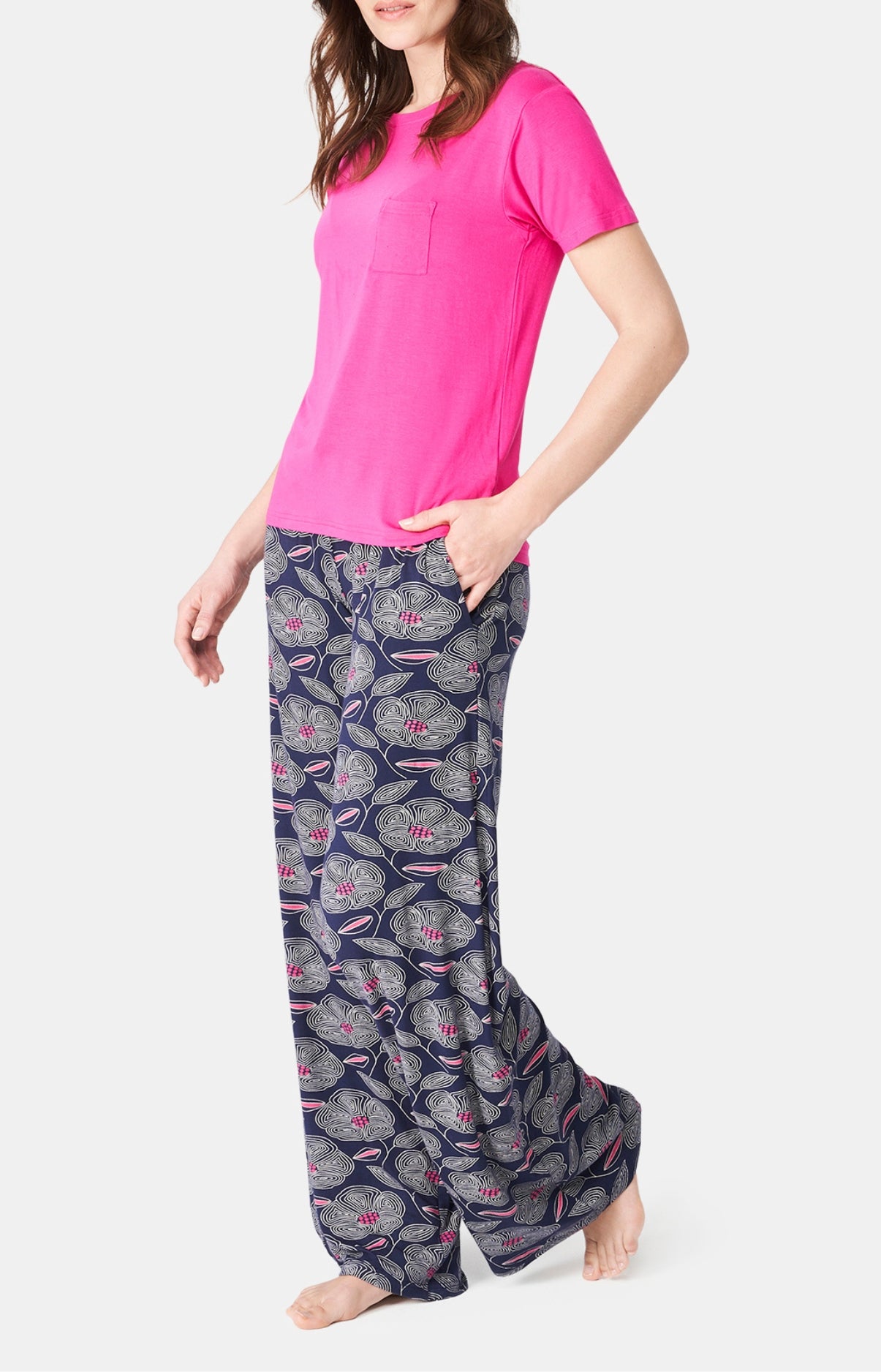 Pyjama long Femme Anémone Marine 4