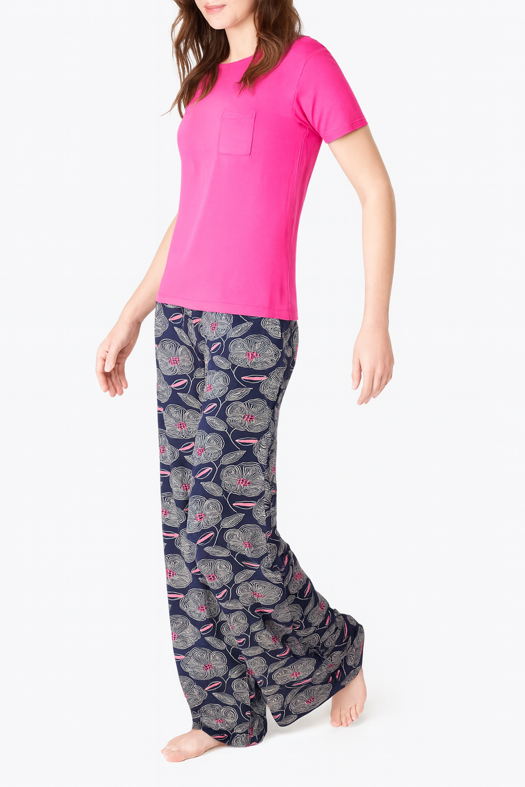 Pyjama long Femme Anémone Marine 4