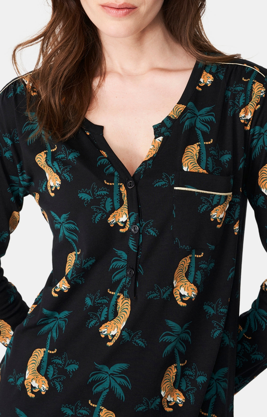 Liquette Femme Tigre Noir 2