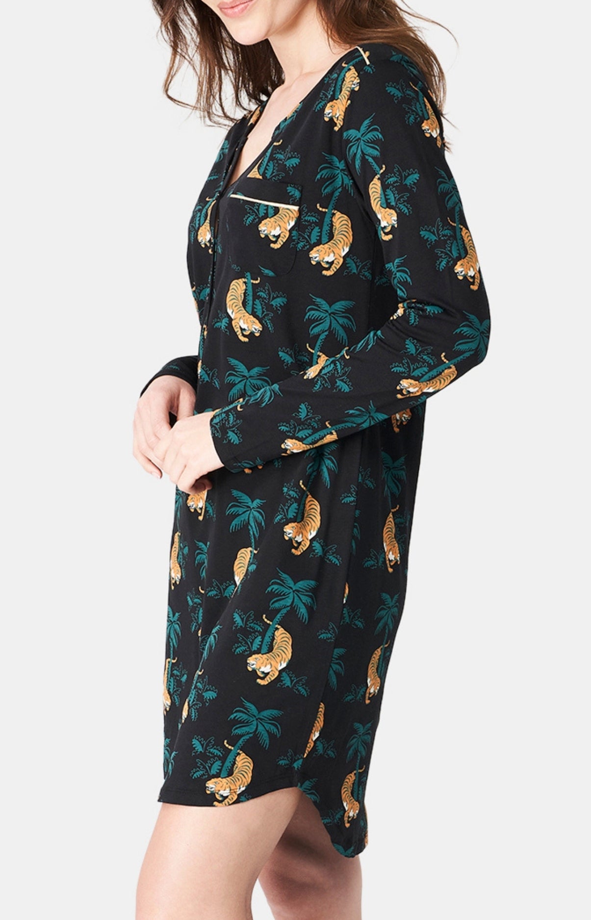 Liquette Femme Tigre Noir 3