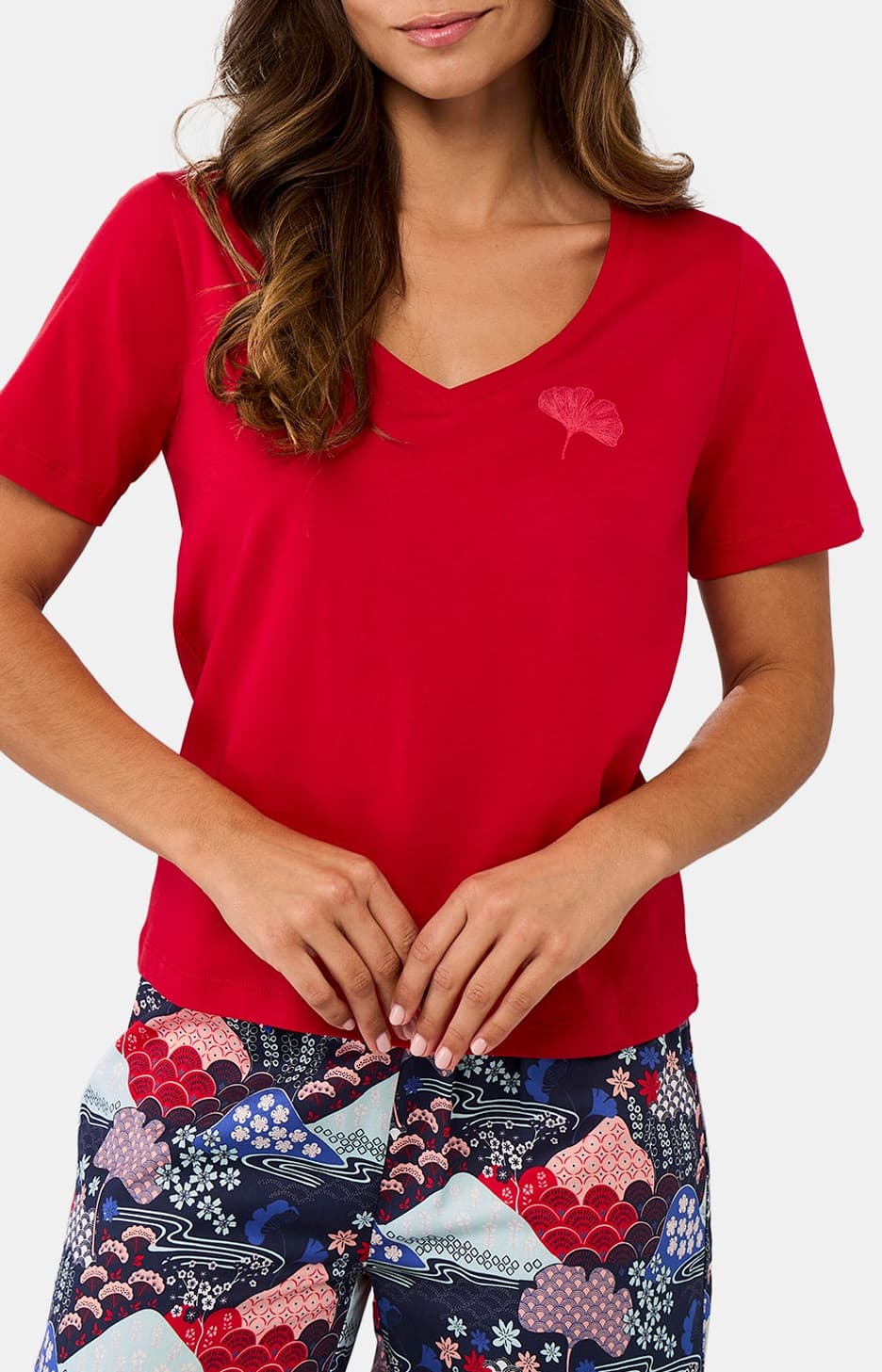 Pyjashort Femme Fuji Marine 2
