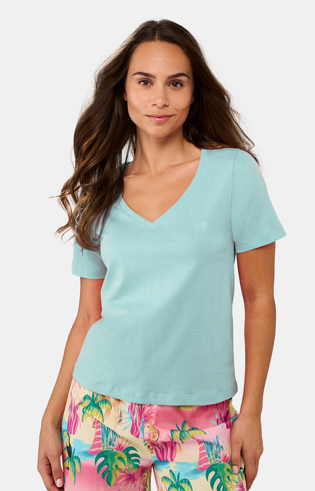 Pyjacorsaire Femme Oasis Vert et Multicolore 4