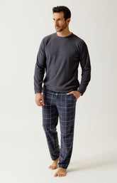 Pyjama en polaire Homme Carol ebony 1