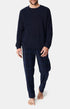 Pyjama long Femme Polaire Windsor Marine 1
