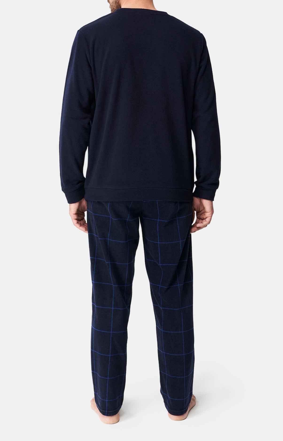 Pyjama long Femme Polaire Windsor Marine 5