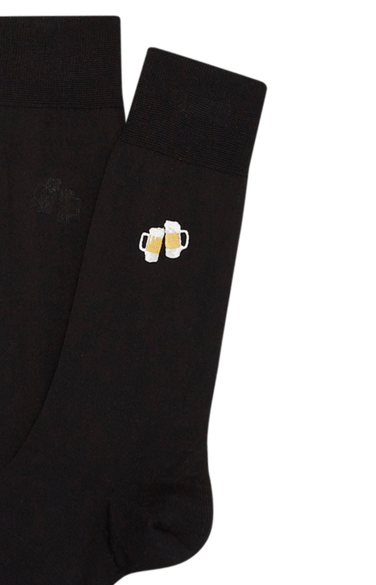 Chaussettes Homme Bière Noir 2