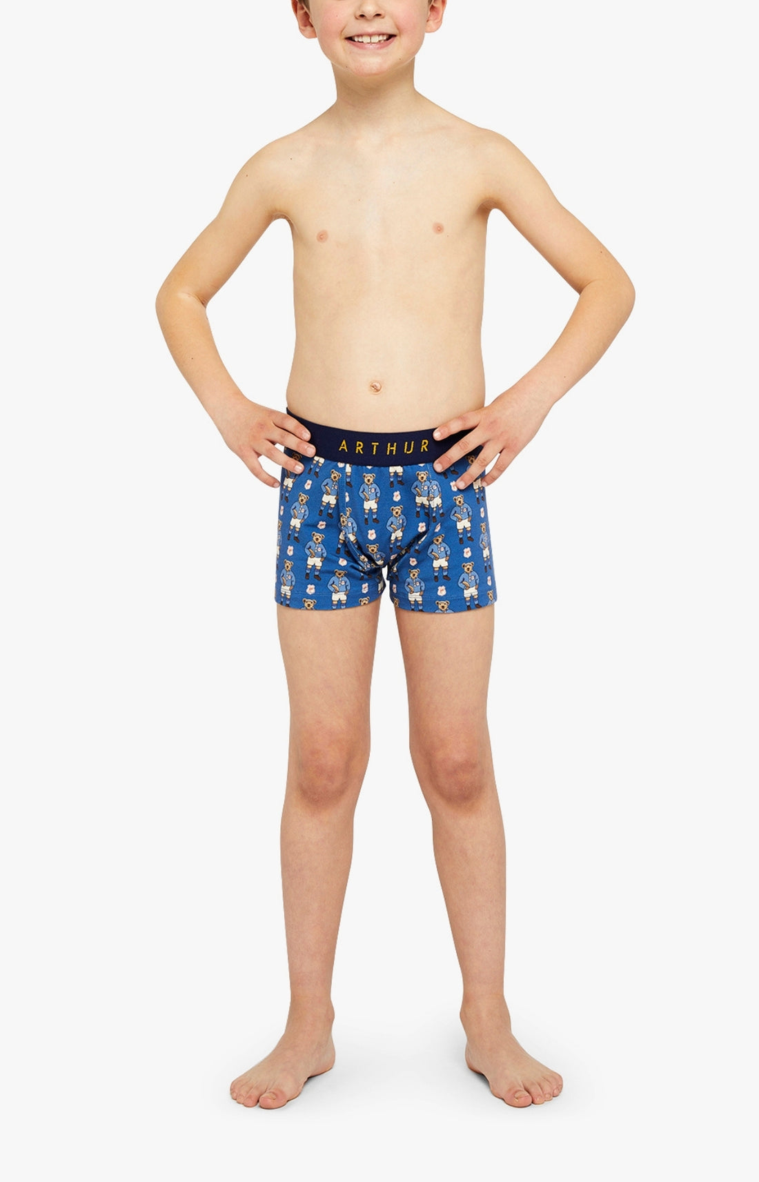 Boxer Enfant Pilier de la Nuit Bleu 1