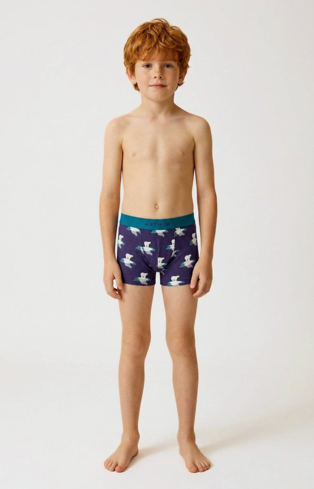 Boxer enfant en jersey de coton - Pôle position