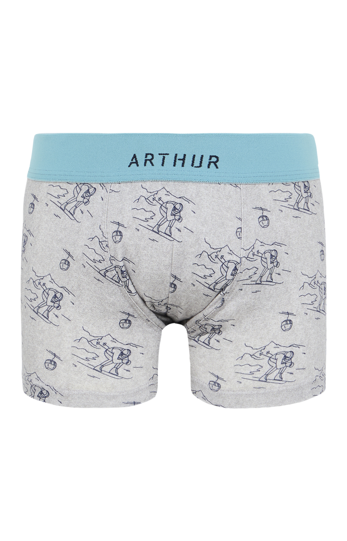 Boxers enfant Tout schuss GRIS 3