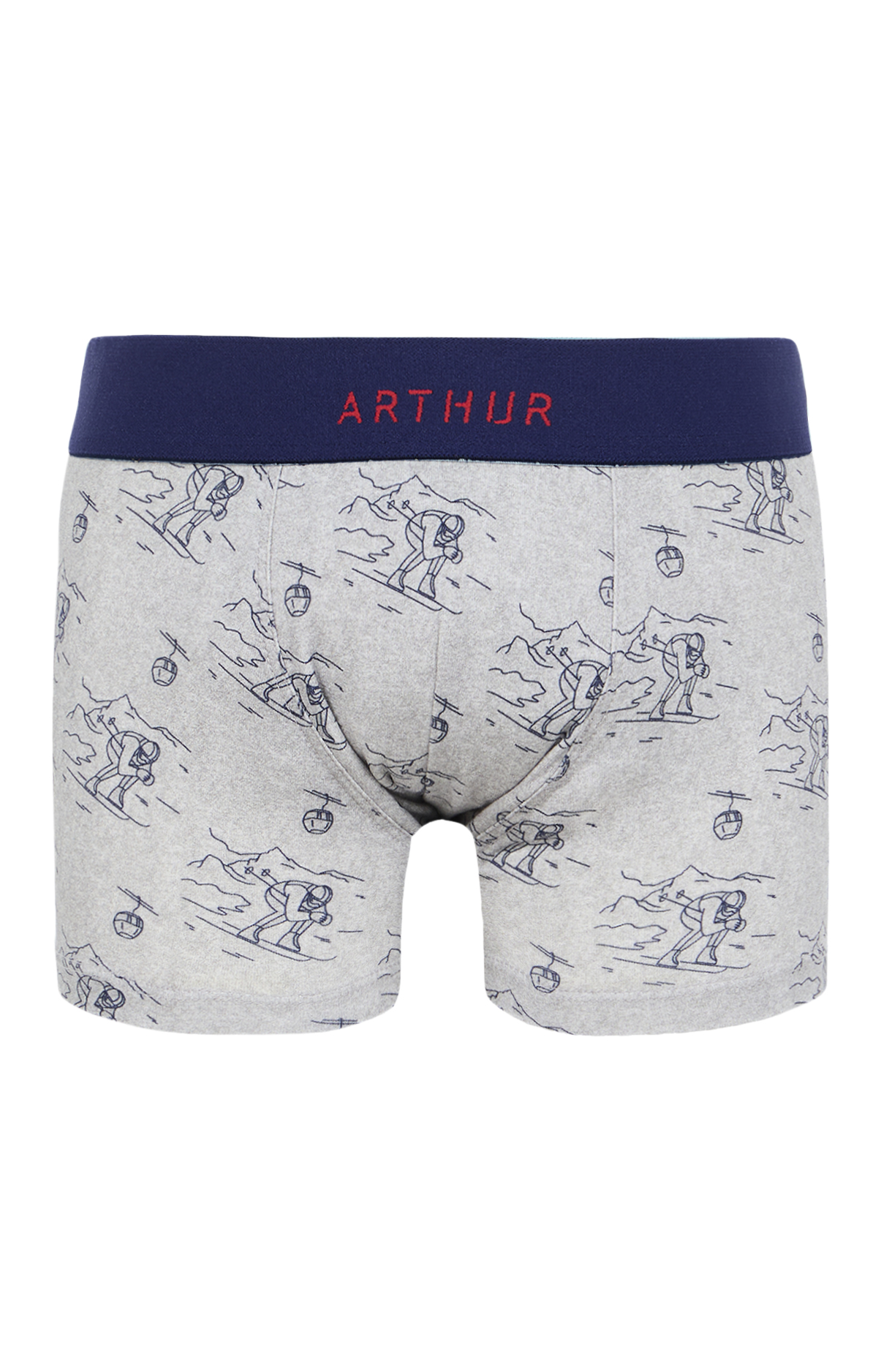 Boxers enfant Tout schuss GRIS 3