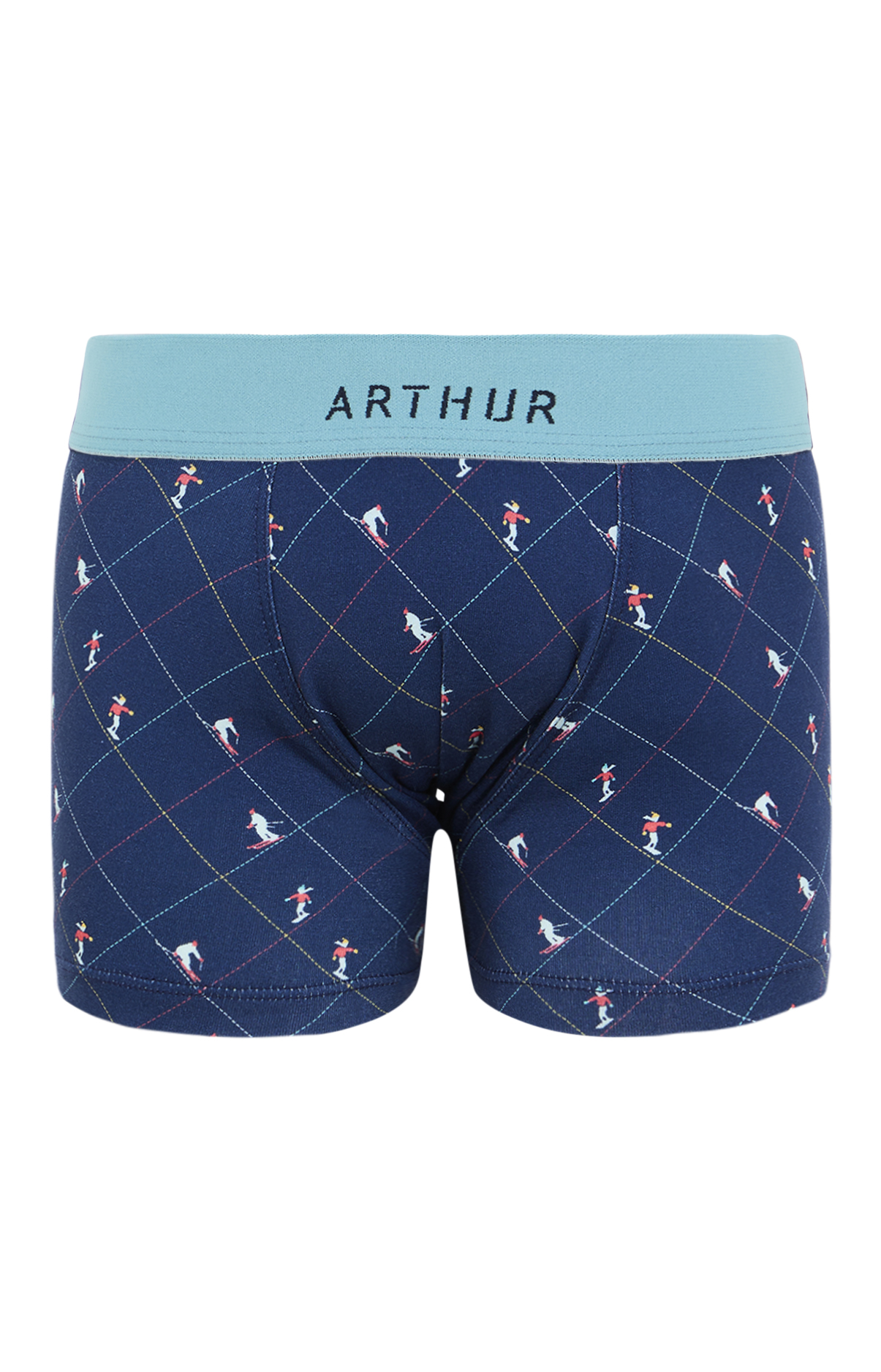 Boxers enfant Ski MARINE 3