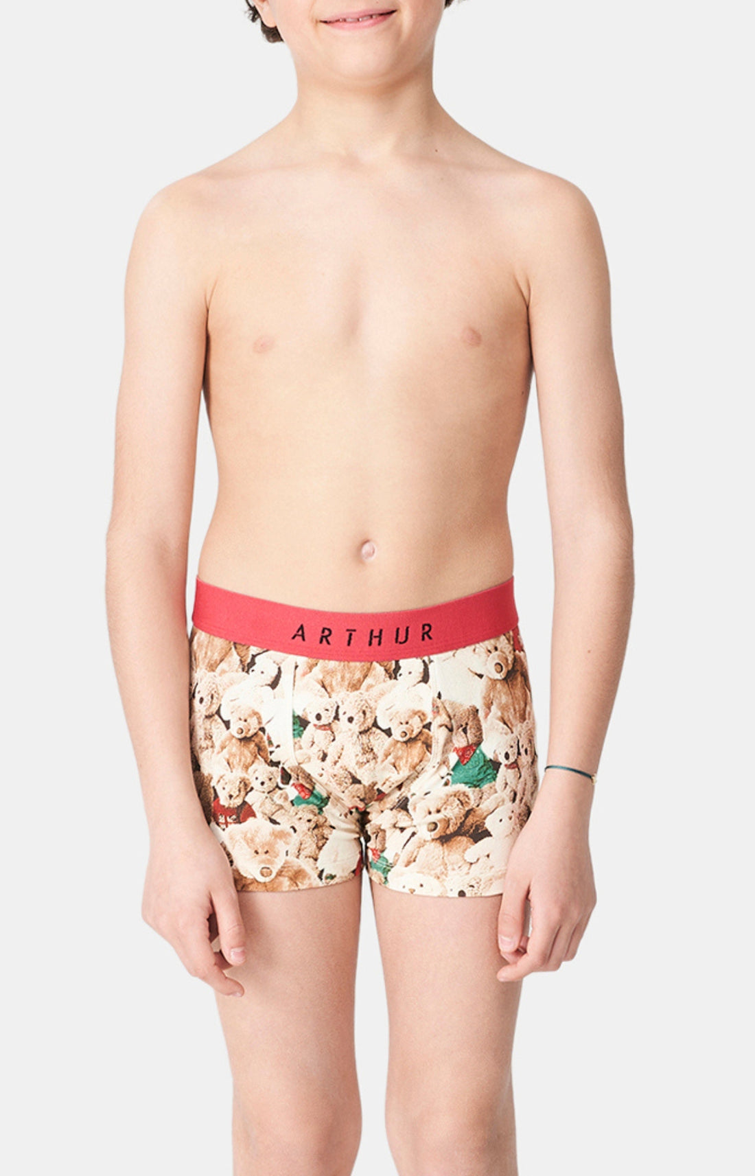Boxer Homme Teddy Homme Beige et Marron 1