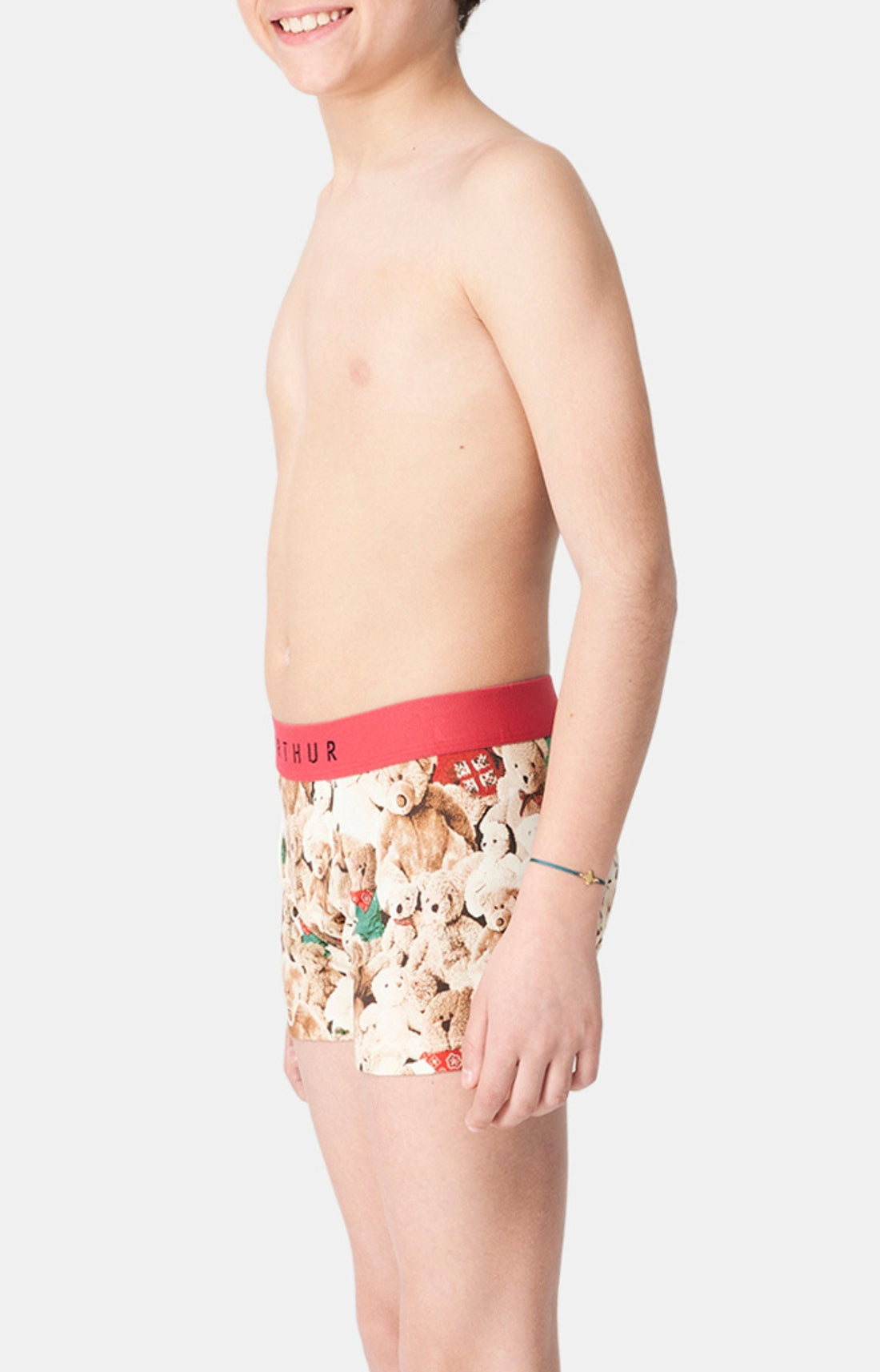 Boxer Homme Teddy Homme Beige et Marron 2