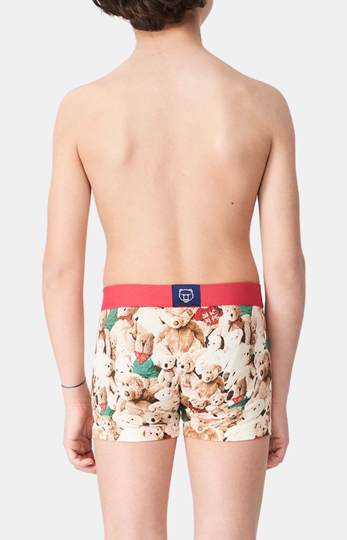 Boxer Homme Teddy Homme Beige et Marron 4