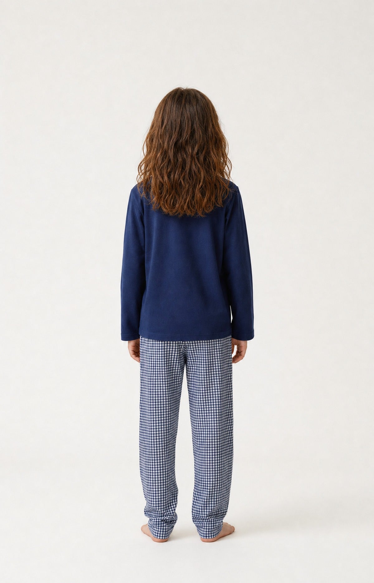 Pyjama enfant en jersey de coton léger - Pilote de lit