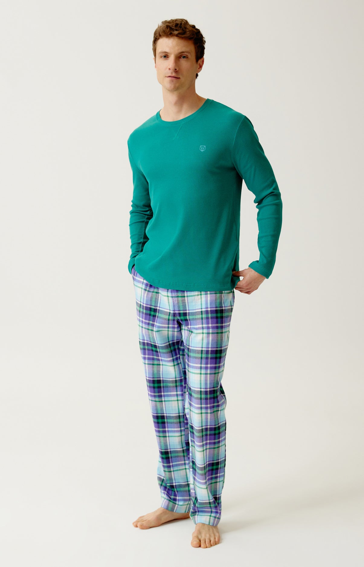Pantalon en flanelle de coton - Adam