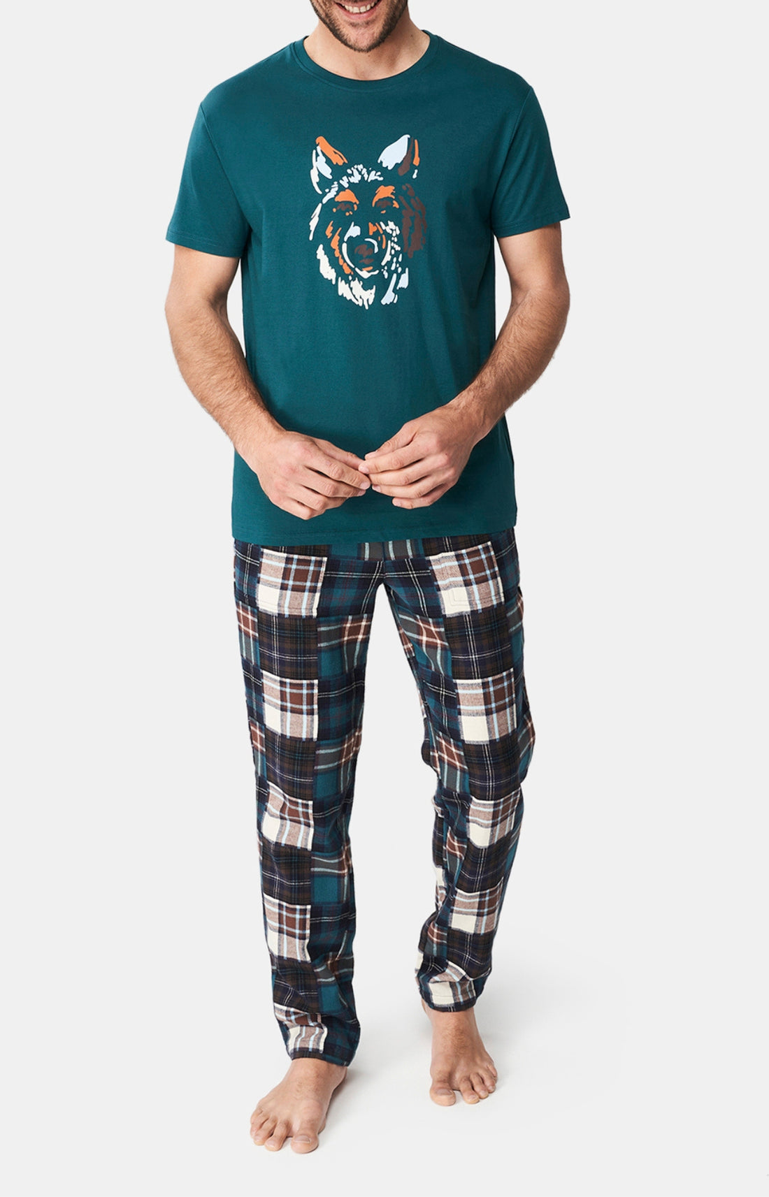 Pantalon Homme Olly Multicolore 1