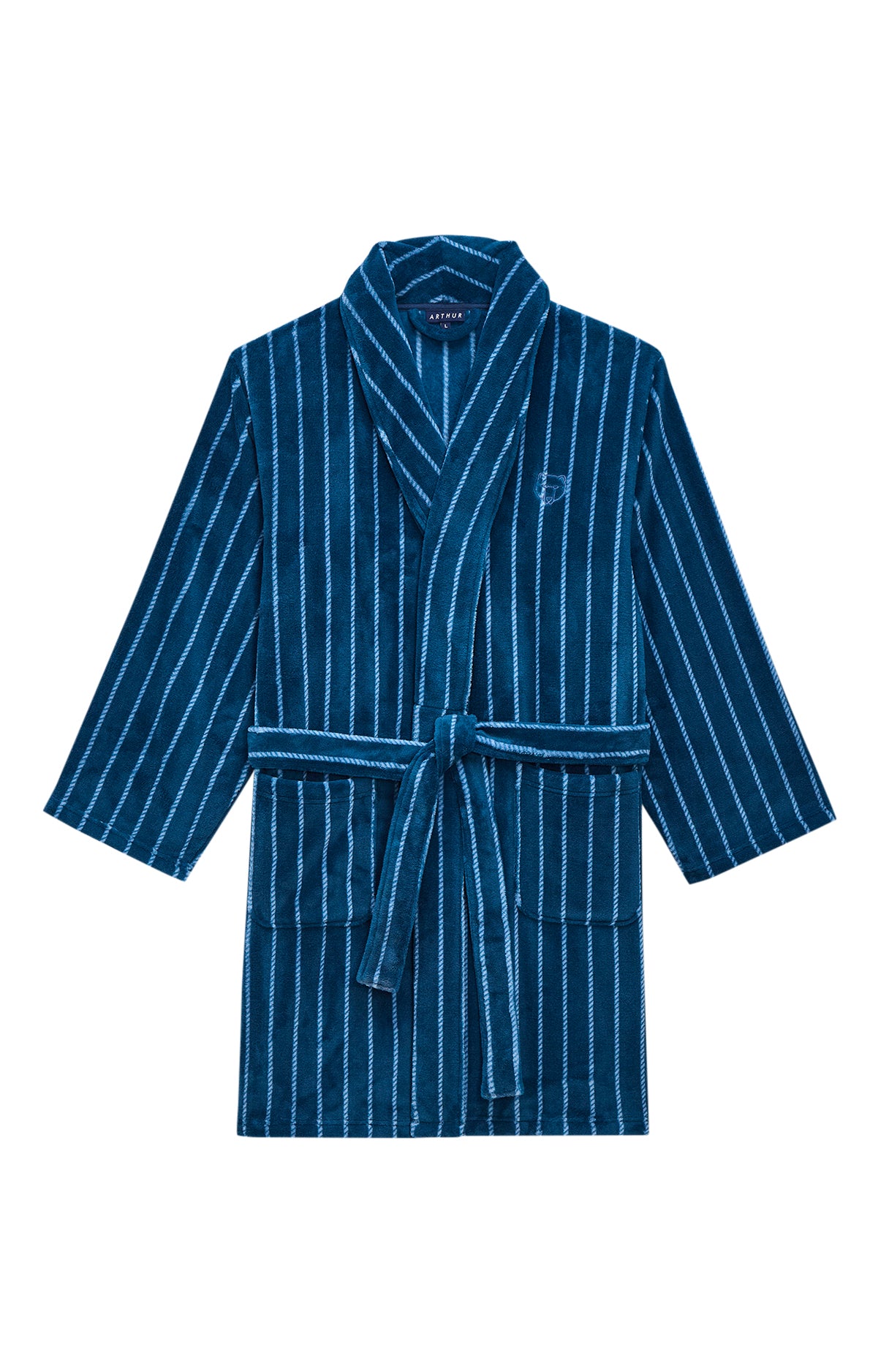 Robes de Chambre, Peignoirs &amp; Vestes Homme Pandastique PETROLE 3
