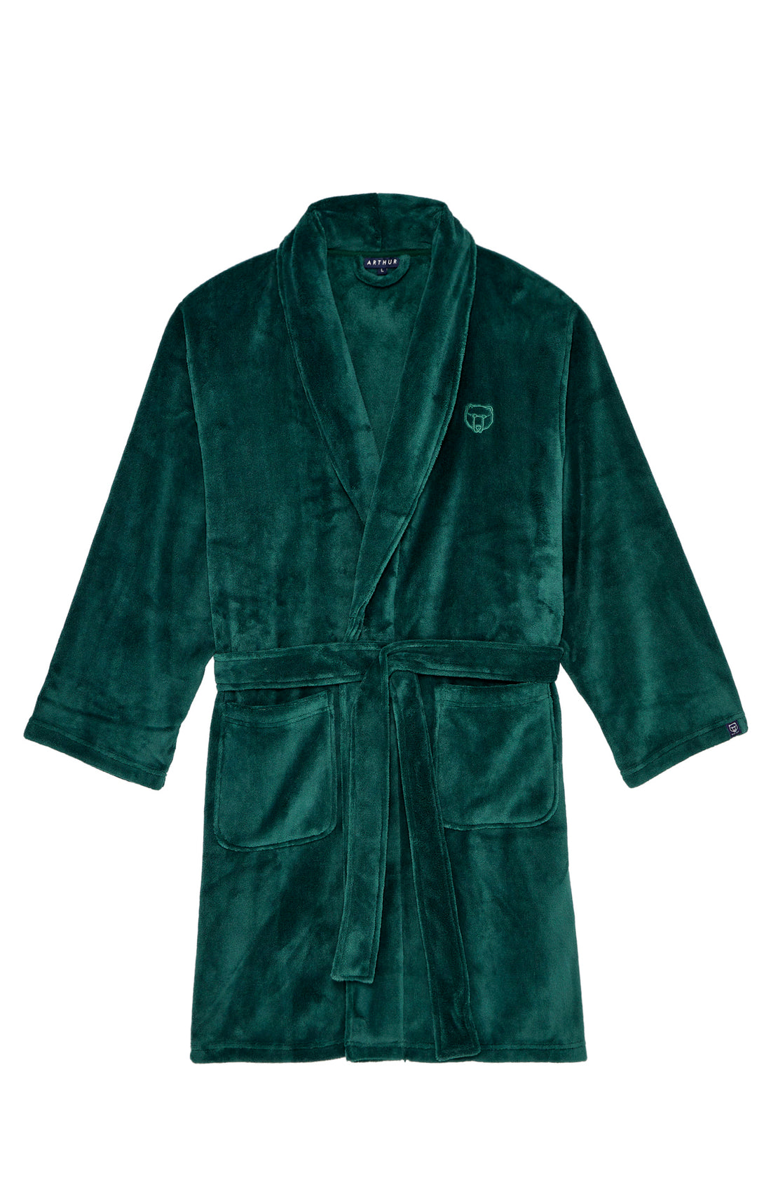 Robe de chambre Homme polaire Vert 3
